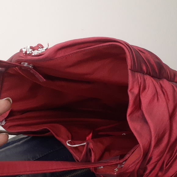 Barbiecore Prom Wedding Party Berry Pink strapless Princess ball gown Dress XS - Picture 10 of 16